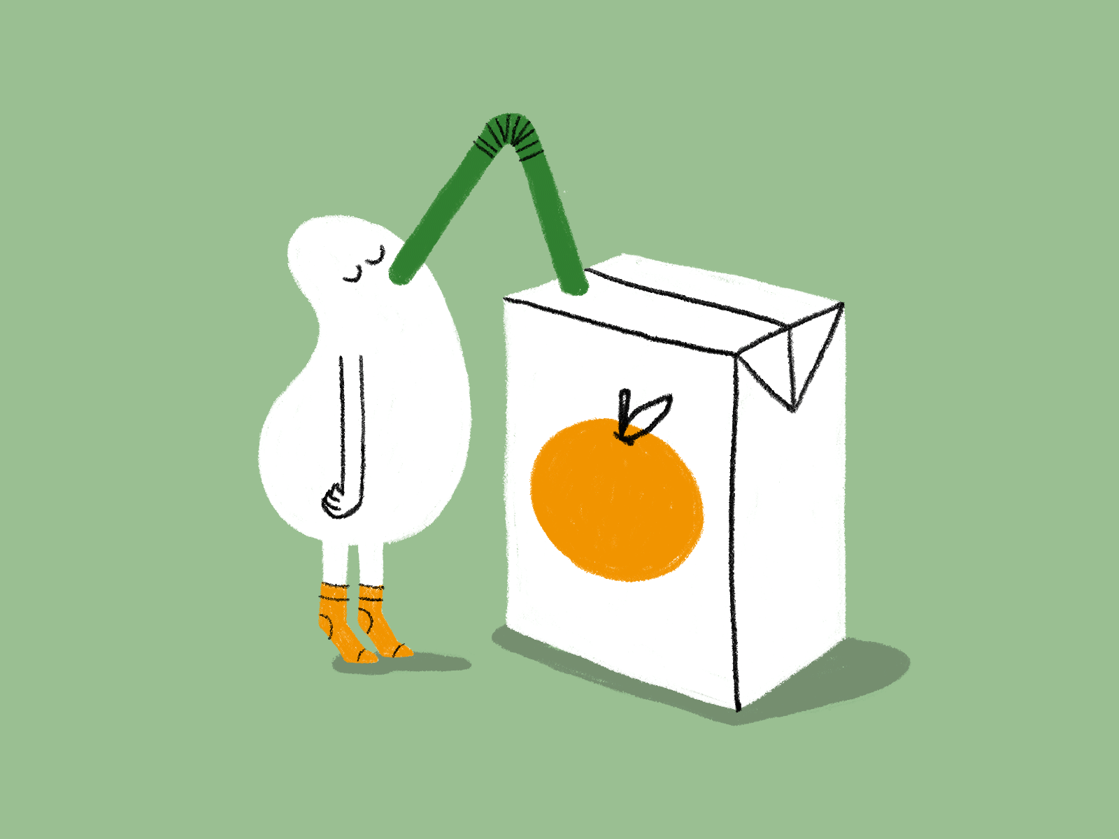 Juice Box 2d animation animation frame by frame illustration