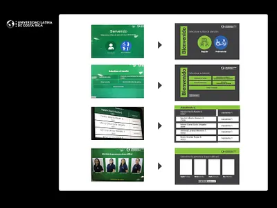Universidad Latina de Costa Rica branding customer design digital screens ui uidesign ux uxdesign
