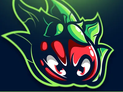 Salade Tomate eSport Madcot bretagne didier esport francais gaming graphiste illustration laureaux logo mascot