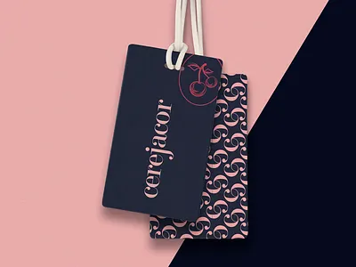 Cerejacor branding cosmetic design flat logo brand