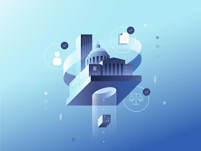 In the Cloud: High-Performance Computing (HPC) ad advertising advertising campaign agency branding iconography illustration marketing saas vector