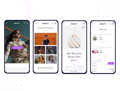 E-commerce design ui