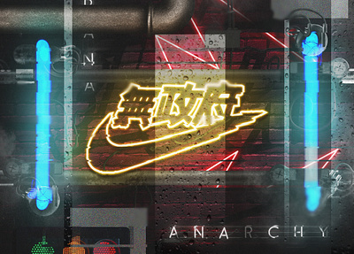 ANARCHY // Air Tokyo branding design digitalart type typography