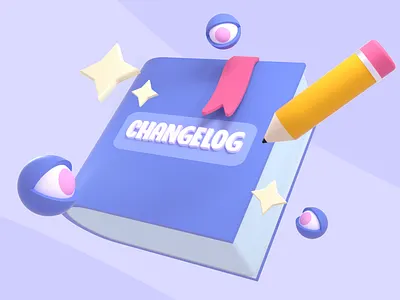 Discord Changelog Header 3d 3d art c4d cinema 4d cute design discord gaming octane