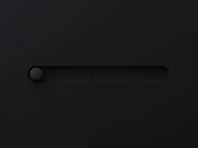 Black Ruleball 3d after effect animation c4d design neumorphic neumorphism octane ui ux