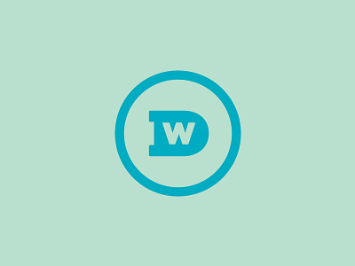 Design Wagon Icon circle dw logo