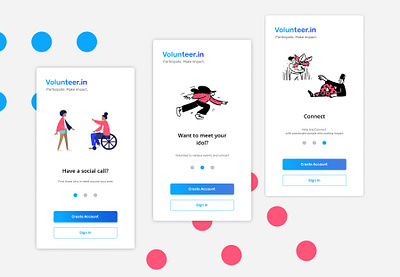 DailyUI Challenge #1 - Onboarding design ui ux