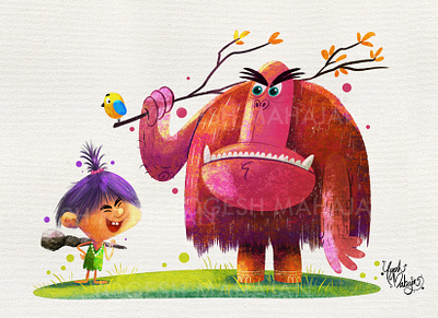 Kids Storybook illustration animation artstyle character characterdesign conceptart concepts cute designer freelance illustrator freelancer illustration procreate story