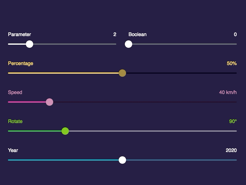 Universal ProtoPie Slider Component - Freebie android animation component component library customize download free free throw freebie interaction interface ios pie protopie prototype slider template ui ux web