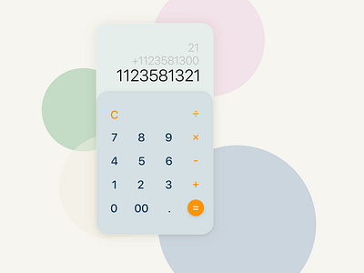 #014 Calculator UI app concept appconcept design graphic design illustration ui ux visual communication