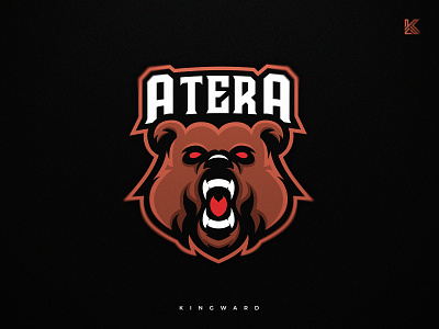 Atera branding design esport illustration kingward logo mascot mascotlogo sport vector