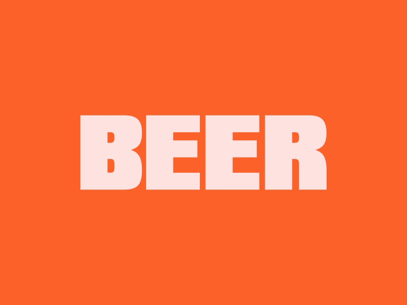 How beer makes me feel animated gif animation beer beer art beer bottle beer branding beer can branding gif graphic design kinetic typography kinetictype loop animation motion motion design motion graphic motiongraphics typogaphy typography design weekend