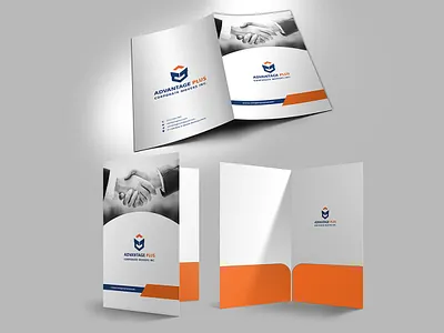 Presentation folder design branding clean corporate corporate branding design folder design graphicdesign illustration latest design marketing folder design new design presentation folder