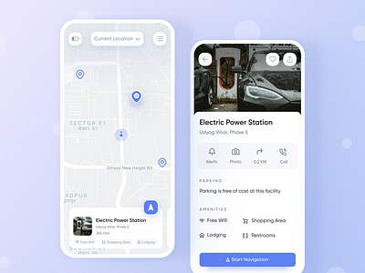 Electric Car Charging Hub Finder app dailyui design dribbble best shot inspiration interaction design minimal shot ui ui ux ux