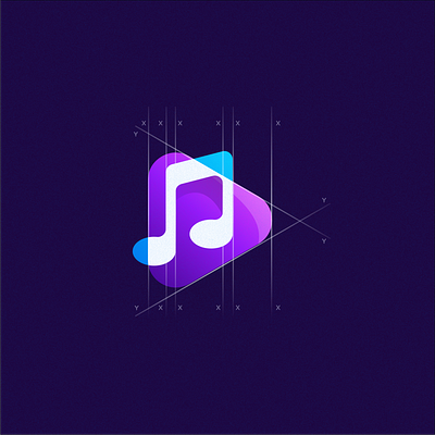 music logo app awsesome best logo bestlogo colorful coreldraw forsale good logo musik music music app musiclogo nice nice logo vector