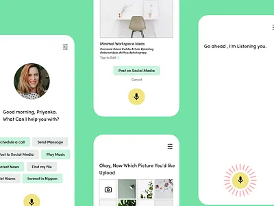 Voice Assistant UI UX siri ui uidesign user experience design user interface ux ui design voice assistant