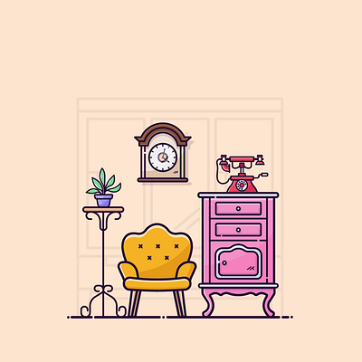 Vintage room