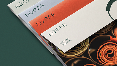 Kegar Tannery artisanal brand branding craft handmade k kegar leather letter logo rio creativo tannery type typeface wordmark