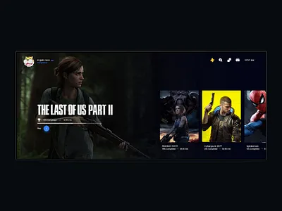 Play Station 5 Interface games playstation ps5 sony tv