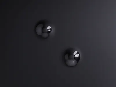 Surface UI Exploration II 3d ai animation b3d design exploration dots interaction design microinteractions processing surface surface interface ui ui animation ui design ux ux design vr xr