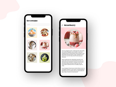 Recipe UI adobexd app concept creativecloud design ios 10 ui ux