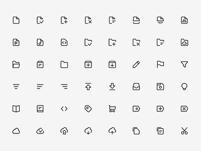 Super Basic Icons - Content Set 🗂️ design elements design system design tools developer tools figma free icons freebie iconography interface mockups sketch sketch templates website symbols ui ux web design with sketch websites with frames wireframing