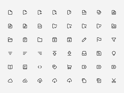 Super Basic Icons - Content Set 🗂️ design elements design system design tools developer tools figma free icons freebie iconography interface mockups sketch sketch templates website symbols ui ux web design with sketch websites with frames wireframing