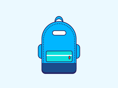 Bag Vector Illustration app bag bag design baggage daily design illustration illustrations illustrator vector vector illustration xd design