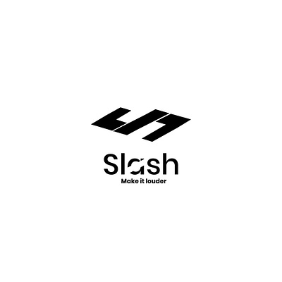 Slash branding code coding daily logo challenge design flat design letter logo logo simple slash typography ui ux