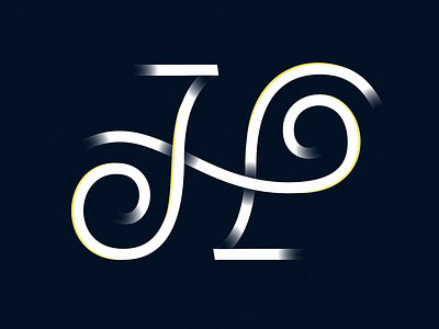 H - 36 Days of Type 36daysoftype beziers circular flourish lettering symmetry texture type typography vector vintage