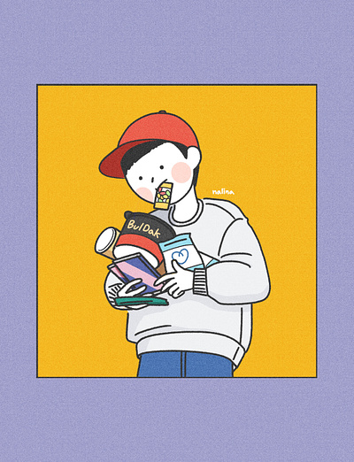 Yummy illustration
