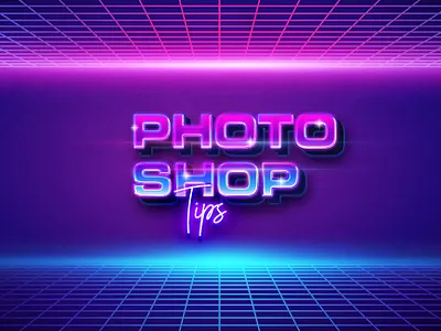 10 bad habits to avoid when using Photoshop article design tip designer tip habit neon news photoshop pink tips
