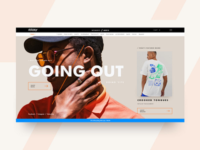 Ecommerce concept design ecommerce ecommerce design minimal ui ux vector web website