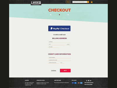 UI Daily 002: Credit Card Checkout ui vector web