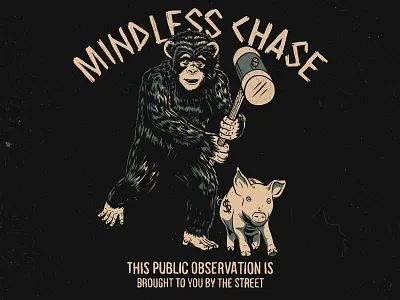 Mindless Chase art design drawing graphic graphic design illustration illustrator merchandise