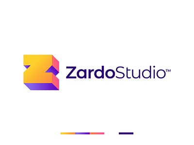 Gradient Z Letter Logo 3d logo abstract app logo brand branding bright colors clean game logo gennady savinov logo design geometric gradient logo design minimalistic minimalistic logo modern professional symmetric z letter z logo z symbol