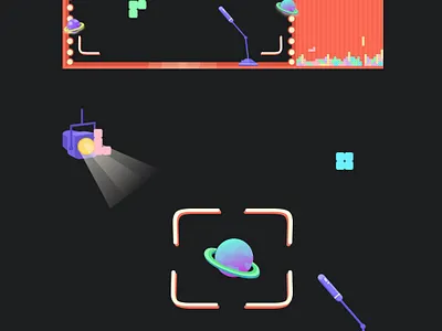 Video clip of the company's birthday party design