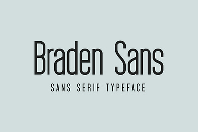 Braden Sans branding design display editorial font font family handcrafted minimalism modern sans serif sans serif font screen typeface typography web font