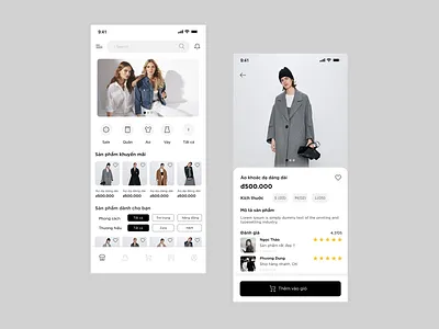 Fashion App minimalism app app animation app design branding button concept design dribbble fashion illustration minimal ui ui ux design ux