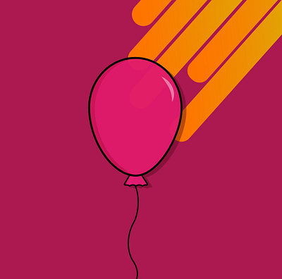 Balloon UP! adobe adobe illustrator balloon design graphic illustration illustration design illustrator vector vector art