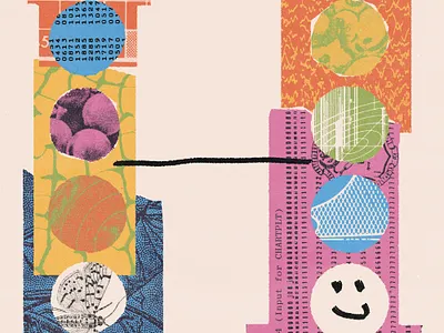 209 36daysoftype 36daysoftype07 collage illustration lo fi type typography