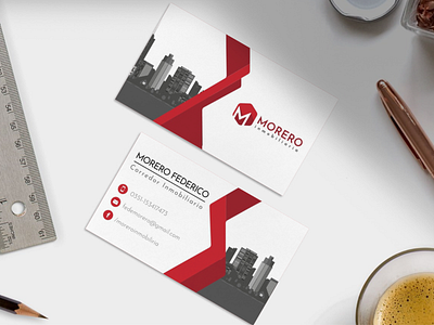 Real State Business Card branding businesscard concept design graphicdesign illustration logo realestate typography ux vector