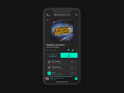 Music App - Variation app design figma mobile music ui ux