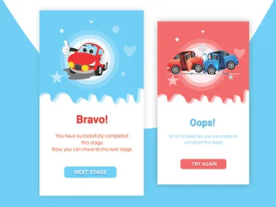 Pop Up Screen design illustration ui