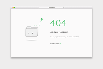 404 Page UI Challenge