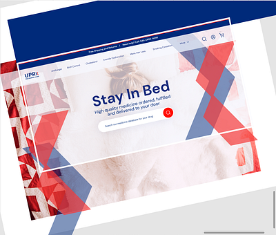 Let's see if we can bring back screenshots to Dribbble!!!! b2c branding clean dribbble ecommerce eshop figma landing landing page deconstructed landingpage medical app medicine product search searchbar stayinbed ui wip work in progress workinprocess