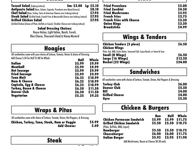 Jake & Sons Pizzeria blackandwhite graphic design graphic designer illustration menu menu design pittsburgh pizzeria restaurant