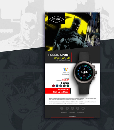 Mailing Design html5 mailing ui design