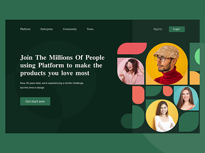 UI Home Screen branding color colors design desing green illustration login product ui ui design uidesign ux uxdesign website