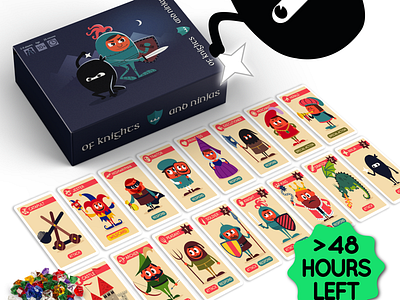 Get Of Knights and Ninjas while you still can castle family gems kickstarter knights medieval ninjas ninjas star princes